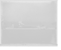 Loading ore or coal onto cargo ship Wyandotte, Antique Poster