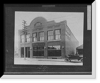 Historic Framed Print, Ford Motor Co. [showroom], Calgary branch,  17-7/8" x 21-7/8"