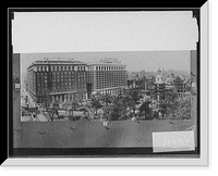 Historic Framed Print, [Copy of Curtis Publishing Co. and Independence Hall, Philadelphia],  17-7/8" x 21-7/8"