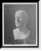 Portrait of a Roman, (terra cotta), Roman, first century B.C. Classic, Vintage Wall Art
