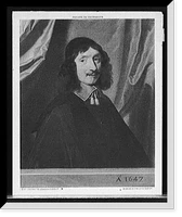 Arnauld D'Andilly, head-and-shoulders portrait, Antique Print