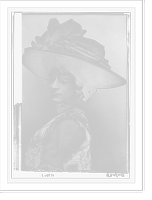 Historic Framed Print, Miss May Schneider in "Traviata",  17-7/8" x 21-7/8"