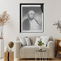 Admiral Peter Rainier, head-and-shoulders portrait, Historic Print