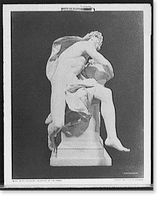 Spirit guarding the secret of the tomb, Antique Poster