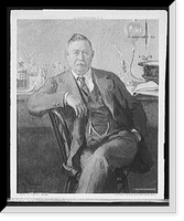 Dr. Victor C. Vaughn, full-length portrait, Vintage Poster