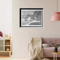 Historic Framed Print, In a golden light,  17-7/8" x 21-7/8"