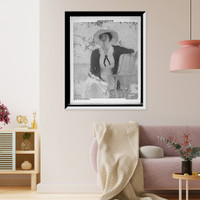 Historic Framed Print, My daughter Elizabeth,  17-7/8" x 21-7/8"