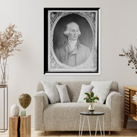 Historic Framed Print, [Samuel Osgood, first postmaster general, head-and-shoulders portrait],  17-7/8" x 21-7/8"