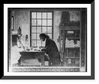 Franklin the editor and writer Classic, Vintage Print