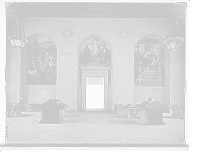 Historic Framed Print, [Detroit Public Library murals, Detroit, Mich.],  17-7/8" x 21-7/8"