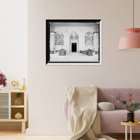 Historic Framed Print, [Detroit Public Library murals, Detroit, Mich.],  17-7/8" x 21-7/8"