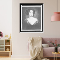 Nell Gwyn, head-and-shoulders portrait - 2 Classic, Antique Print