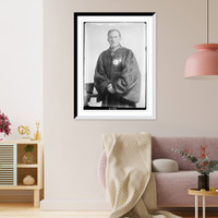 Historic Framed Print, Prof. Howe,  17-7/8" x 21-7/8"