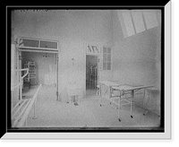Historic Framed Print, Operating room,  17-7/8" x 21-7/8"