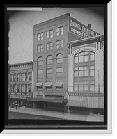 Historic Framed Print, Pringle Furniture [Co. building, Detroit, Mich.],  17-7/8" x 21-7/8"
