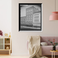 Historic Framed Print, Pringle Furniture [Co. building, Detroit, Mich.],  17-7/8" x 21-7/8"