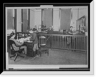 Historic Framed Print, [General office, Leland & Faulconer Manufacturing Co., Detroit, Mich.] - 2,  17-7/8" x 21-7/8"