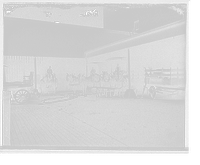 Historic Framed Print, Truck yard, Gordon Pagel Co.,  17-7/8" x 21-7/8"