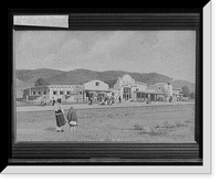 Historic Framed Print, El Ortice [i.e. Ortiz] Station,  17-7/8" x 21-7/8"