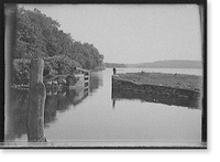 Morris & Essex Canal, New Jersey, Antique Print