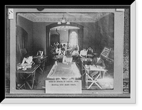 Historic Framed Print, Detroit School of Design, 1912, showing Miss Grace Guest,  17-7/8" x 21-7/8"