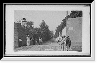 Historic Framed Print, Street scenes in Cuautla - 2,  17-7/8" x 21-7/8"