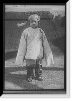 Chinese American child in embroidered jacket Classic, Historic Print