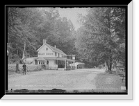 Historic Framed Print, Valley Green, Fairmount Park, Philadelphia, Pa.,  17-7/8" x 21-7/8"