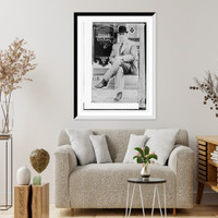 Historic Framed Print, Frank Caton,  17-7/8" x 21-7/8"