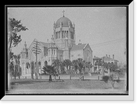 Historic Framed Print, Flagler Memorial [Presbyterian] Church, St. Augustine, Fla.,  17-7/8" x 21-7/8"