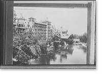 Near view, Lake Mohonk House i.e. Mohonk Mountain House, N.Y. Classic, Historic Reproduction