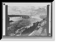 Historic Framed Print, Niagara Falls from the Canadian shore,  17-7/8" x 21-7/8"