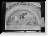 Historic Framed Print, [Labor, mural in Library of Congress, Washington, D.C.],  17-7/8" x 21-7/8"