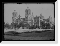 Historic Framed Print, [Cathedral, Mexico City],  17-7/8" x 21-7/8"