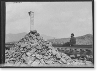 Lizzie Bourne monument, Mt. Washington, White Mts., N.H, Antique Poster