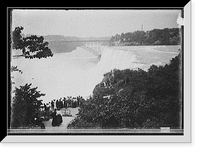 Historic Framed Print, [Niagara Falls from Goat Island, N.Y.],  17-7/8" x 21-7/8"