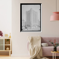 Historic Framed Print, [Fidelity Trust Company building],  17-7/8" x 21-7/8"