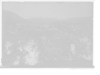 Town, possibly Bethlehem in White Mountains, New Hampshire, or Adirondack Mountains, New York, Antique Poster