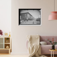 Historic Framed Print, [Hotel St. Mark and street, Venice, Calif.],  17-7/8" x 21-7/8"