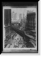 Herald Square elevated railroad and Sixth Avenue near 34th Street, New York, N.Y, Vintage Poster