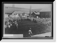 Prison yard, Jackson, Michigan, Antique Poster