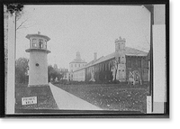 State prison (exterior), Jackson, Michigan, Antique Wall Art