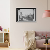State prison (exterior), Jackson, Michigan, Antique Wall Art