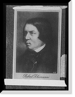Historic Framed Print, Robert Schumann,  17-7/8" x 21-7/8"
