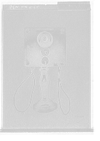 Historic Framed Print, [Early telephone],  17-7/8" x 21-7/8"