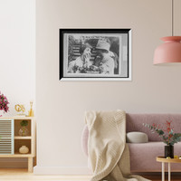 Historic Framed Print, The Detroit news topics. Mrs. Coolidge, Helen Keller,  17-7/8" x 21-7/8"