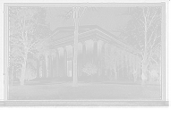 Historic Framed Print, Main building, Girard College,  17-7/8" x 21-7/8"