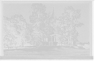 Historic Framed Print, Houghton Memorial Chapel, Wellesley College,  17-7/8" x 21-7/8"