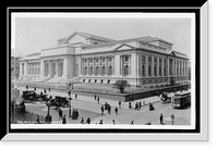Historic Framed Print, New York Public Library, New York,  17-7/8" x 21-7/8"