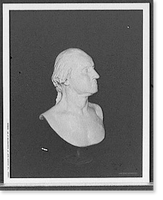 Historic Framed Print, The Houdon bust of Washington at Mt. Vernon - 2,  17-7/8" x 21-7/8"